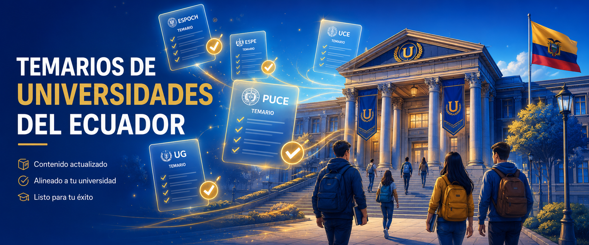Ingreso a universidades del Ecuador