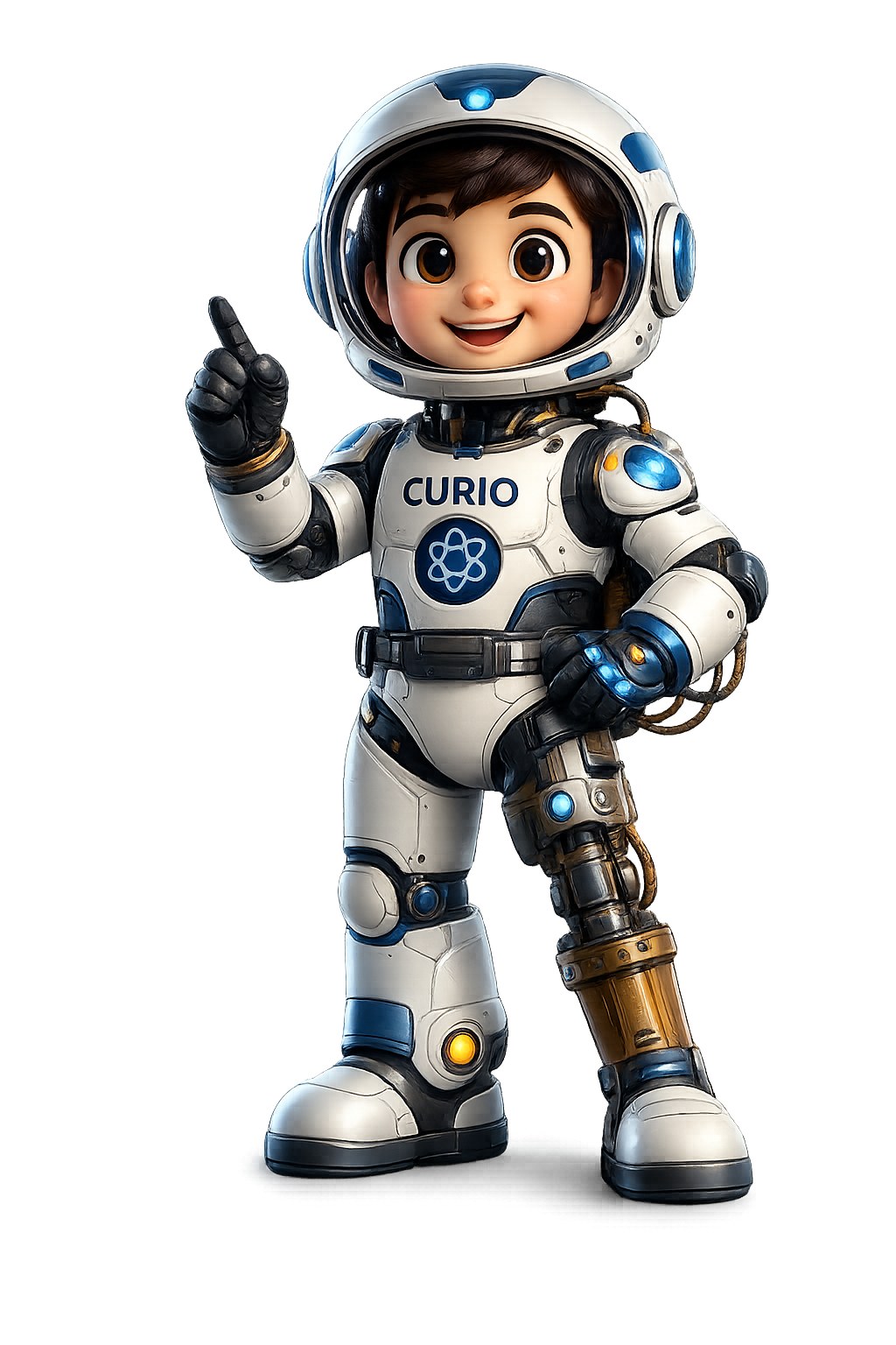 CURIO, mascota de CursoÚtil